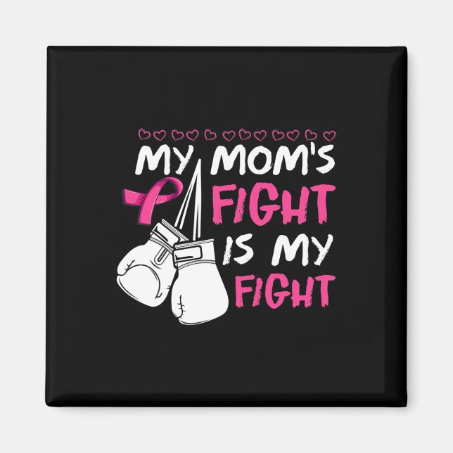 Min kamp mot Mammor är min medvetenhet om bröstcan Magnet (Framsidan)