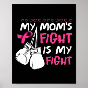 Min kamp mot Mammor är min medvetenhet om bröstcan Poster