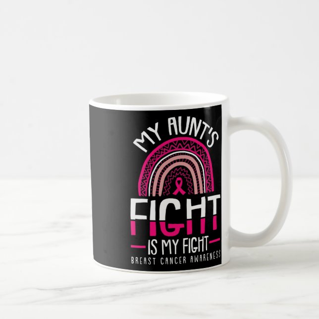 Min kamp mot Moster är min medvetenhet om bröstcan Kaffemugg (Höger)