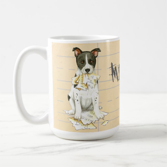Min Kanaan hundåt min läxa Kaffemugg (Vänster)