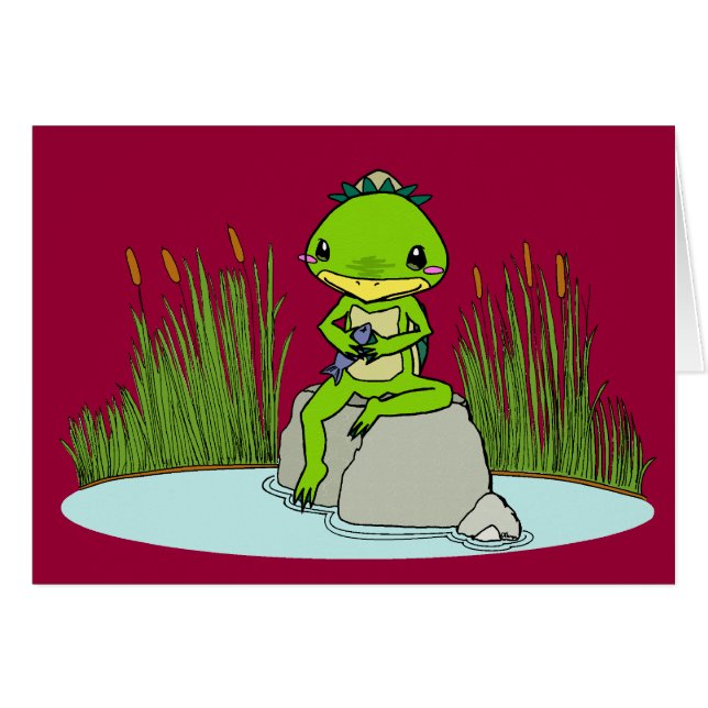 Min Kappa Hälsningskort (Framsidan Horizontal)