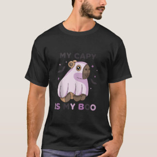 Min kapten är min boktalessäsong Ghost Halloween G T Shirt