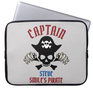 Min kapten   Internationell Prata som en pirat dag Laptop Fodral