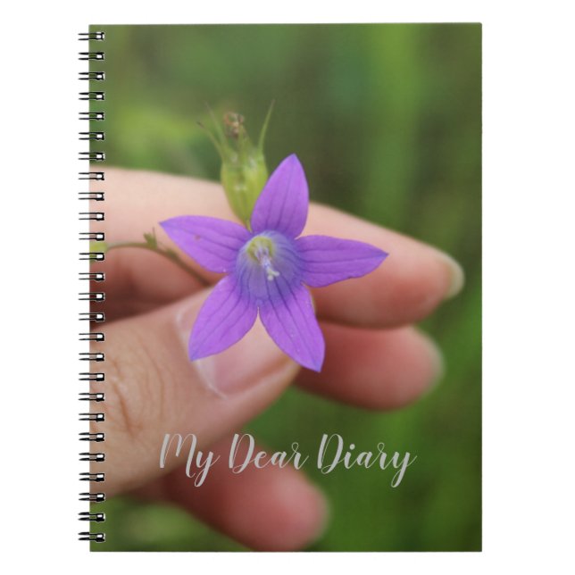 Min kära dagbok anteckningsbok (Framsidan)