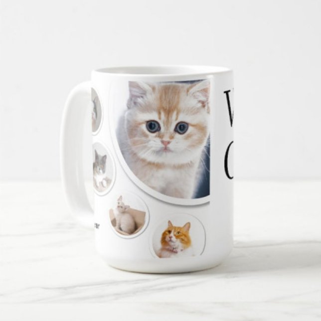 "Min kära katt" modern | Kaffe Mugg | (Skapare uppladdad)