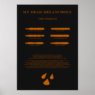 Min kära Melancholy Poster