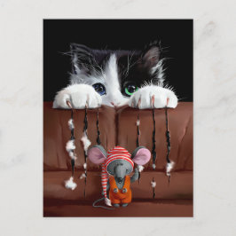 Min kära mus vykort