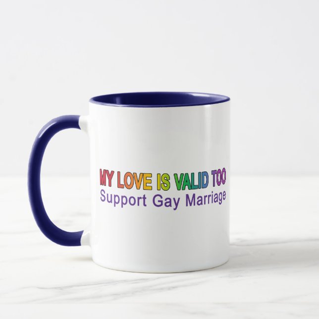 Min Kärlek är också giltig Mugg (Vänster)