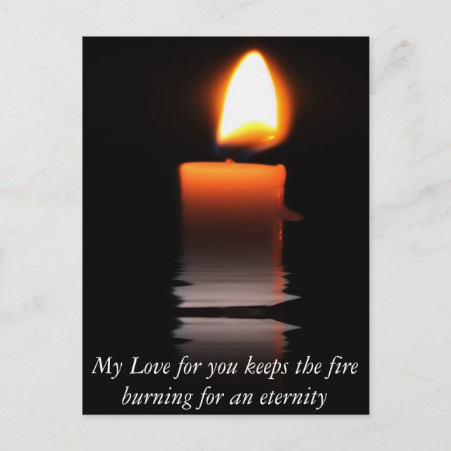 Min Kärlek för dig Vykort (Framsida)