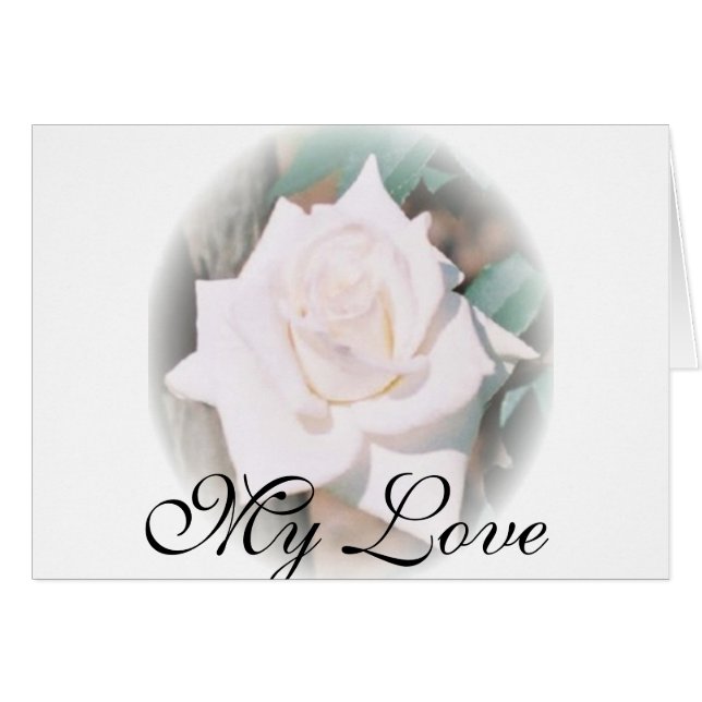 Min Kärlek Hälsningskort (Framsidan Horizontal)