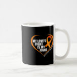 Min Kärlek kämpar om min medvetenhet om min kamp m Kaffemugg<br><div class="desc">Min Kärlek kämpar om min medvetenhet om min kamp mot leukemi</div>
