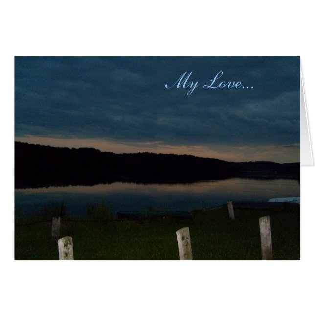 Min Kärlek... Kort (Framsidan Horizontal)