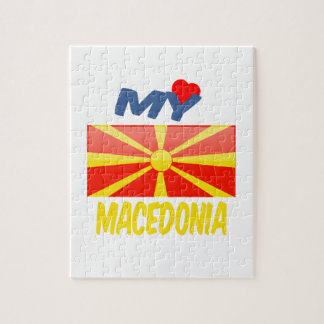 Min kärlek Macedonia. Pussel