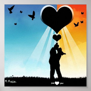 Min Kärlek, Mamma Kärlek (muak for you) l huile Poster