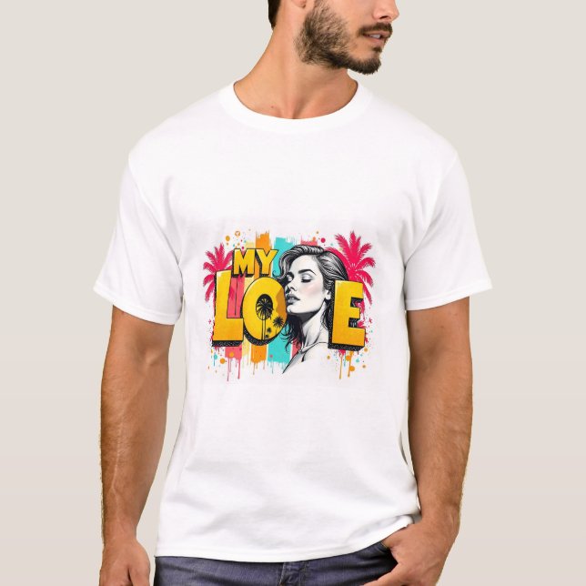 Min kärlek  t shirt (Framsida)