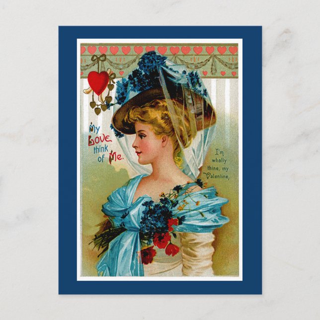 Min Kärlek Tänka Helg Vykort (Framsida)