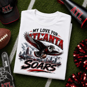 Min kärlek till Atlanta Soars fotbollsfan T Shirt