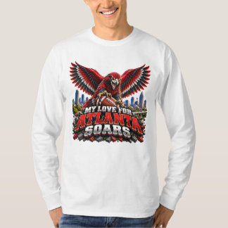 Min kärlek till Atlanta Soars fotbollsfan T Shirt