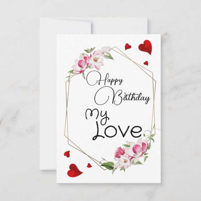 Min kärlekskort kort (Framsida)