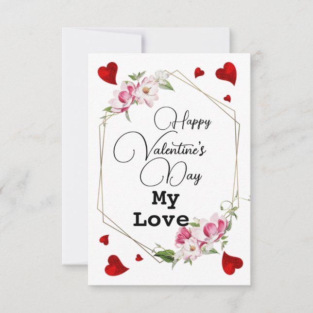 Min kärlekskort kort (Framsida)