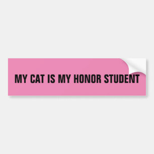 MIN KATEGORI ÄR MIN HONOR STUDENT KÖPER. BILDEKAL