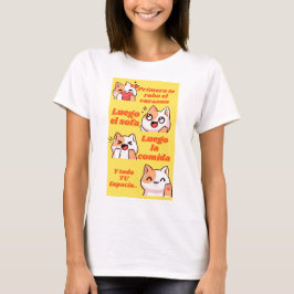 min katt äger allt t shirt
