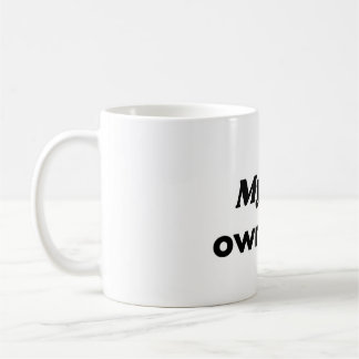 Min katt äger denna roliga kattmugg kaffemugg