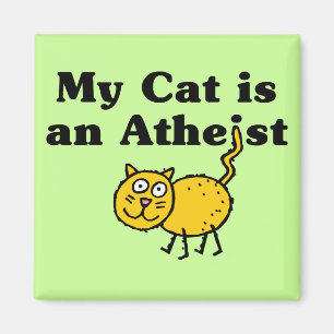 Min katt är en Ateist Magnet