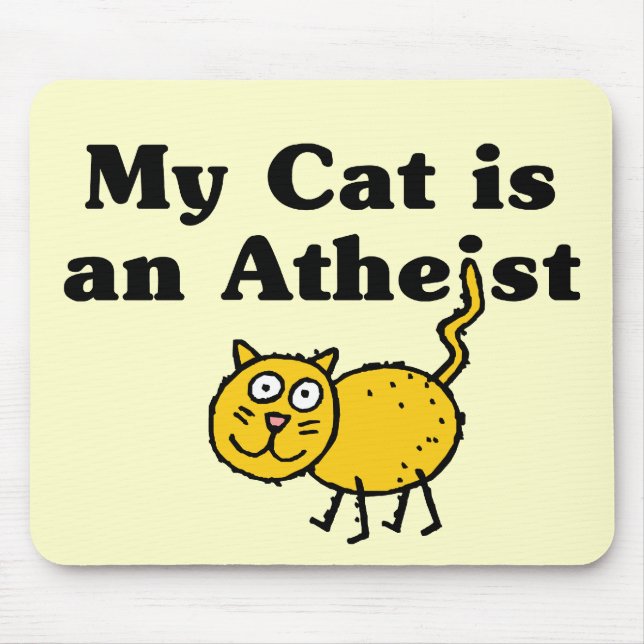 Min katt är en ateist musmatta (Framsidan)