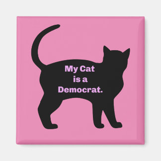 Min katt är en demokrat magnet