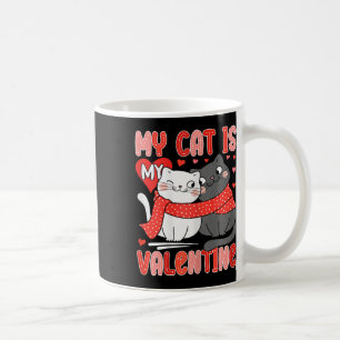 Min katt är min hjärtans kattunge. kaffemugg