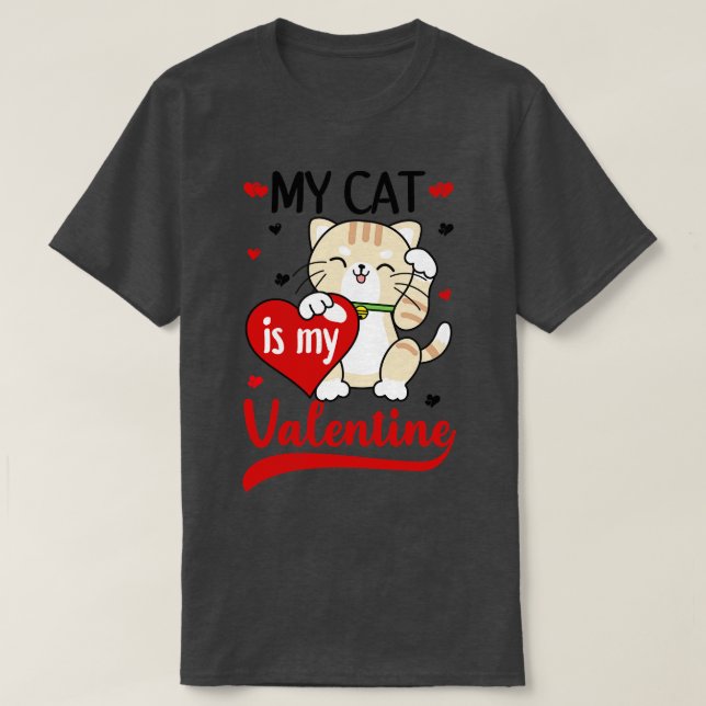 Min katt är min nästa t shirt (Design framsida)