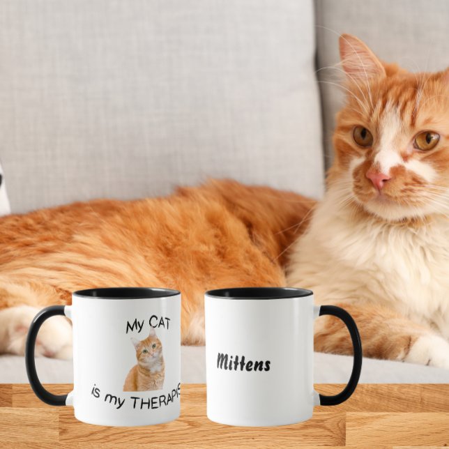 Min katt är min terapeut mugg (Skapare uppladdad)