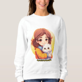 Min katt är min terapeut – Söt tröstande katt T Shirt