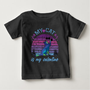 Min katt är min valentin, katt är min valentin t shirt