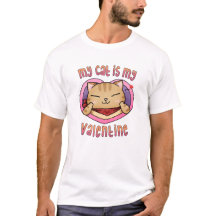Min katt är min valentin Orange Tabby