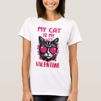 Min katt är min valentin t shirt