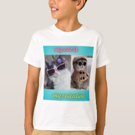 Min katt är min valentin t shirt
