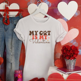 Min katt är min Valentine Funny T Shirt
