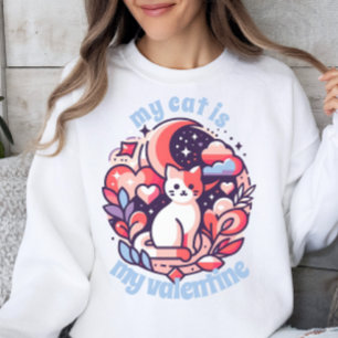 Min katt är min Valentine Sweatshirt T Shirt