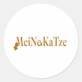 Min katt - Cat Lover Klistermärke