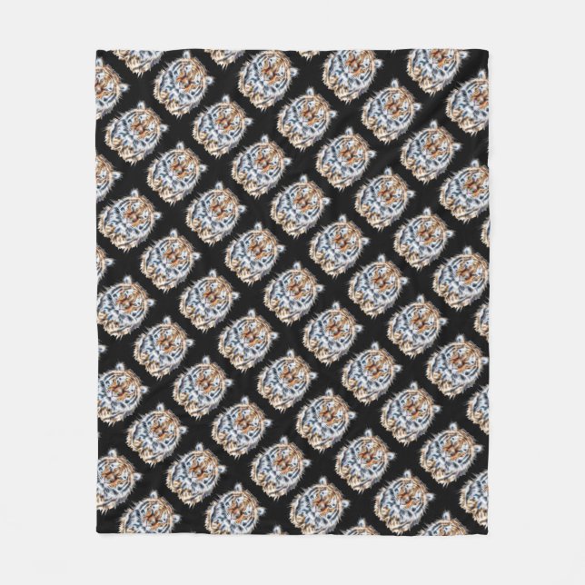 Min katt driver upp Stil-energi Fleecefilt (Framsidan)