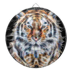 Min katt driver upp tigerfabriksenergi darttavla