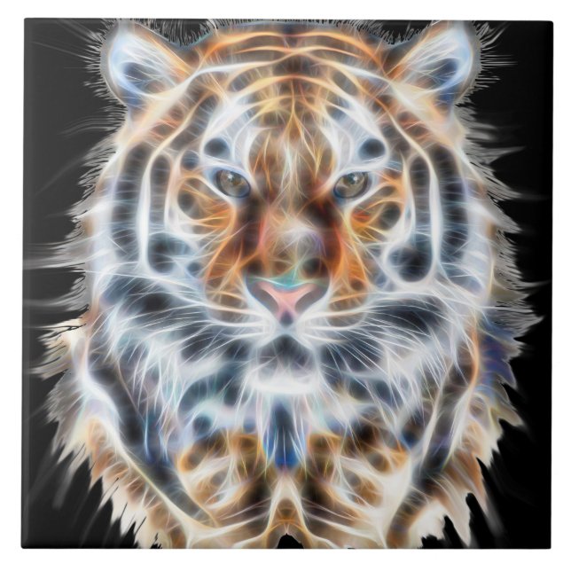 Min katt driver upp tigerfabriksenergi kakelplatta (Framsidan)