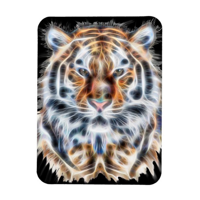 Min katt driver upp tigerfabriksenergi magnet (Vertikal)