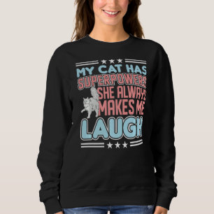 Min katt får mig alltid att sjunga katter t shirt