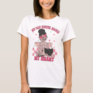 Min katt Fattiga aldrig mitt hjärta T Shirt
