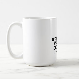 Min katt förstår mig bättre än folk Sarcastic Kaffemugg