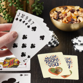 Min katt hade rätt om dig – Kattälskare Casinokort