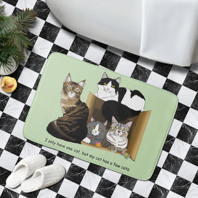 Min katt har katter badrumsmatta (Skapare uppladdad)